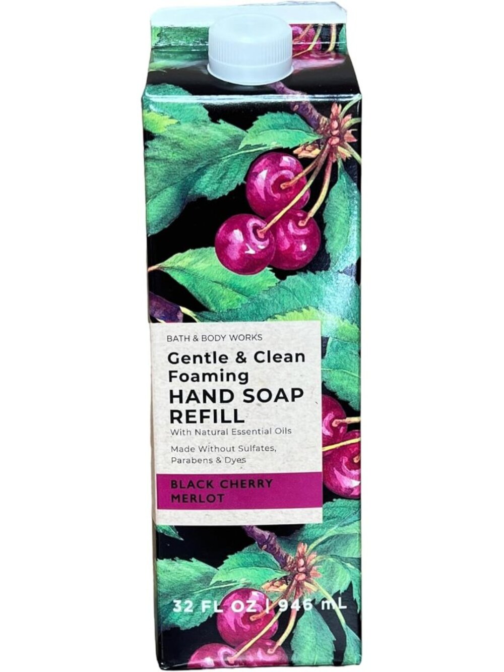 Gentle Foaming Hand Soap Refill - Black Cherry Merlot, 32 fl. oz. - Moisturizing